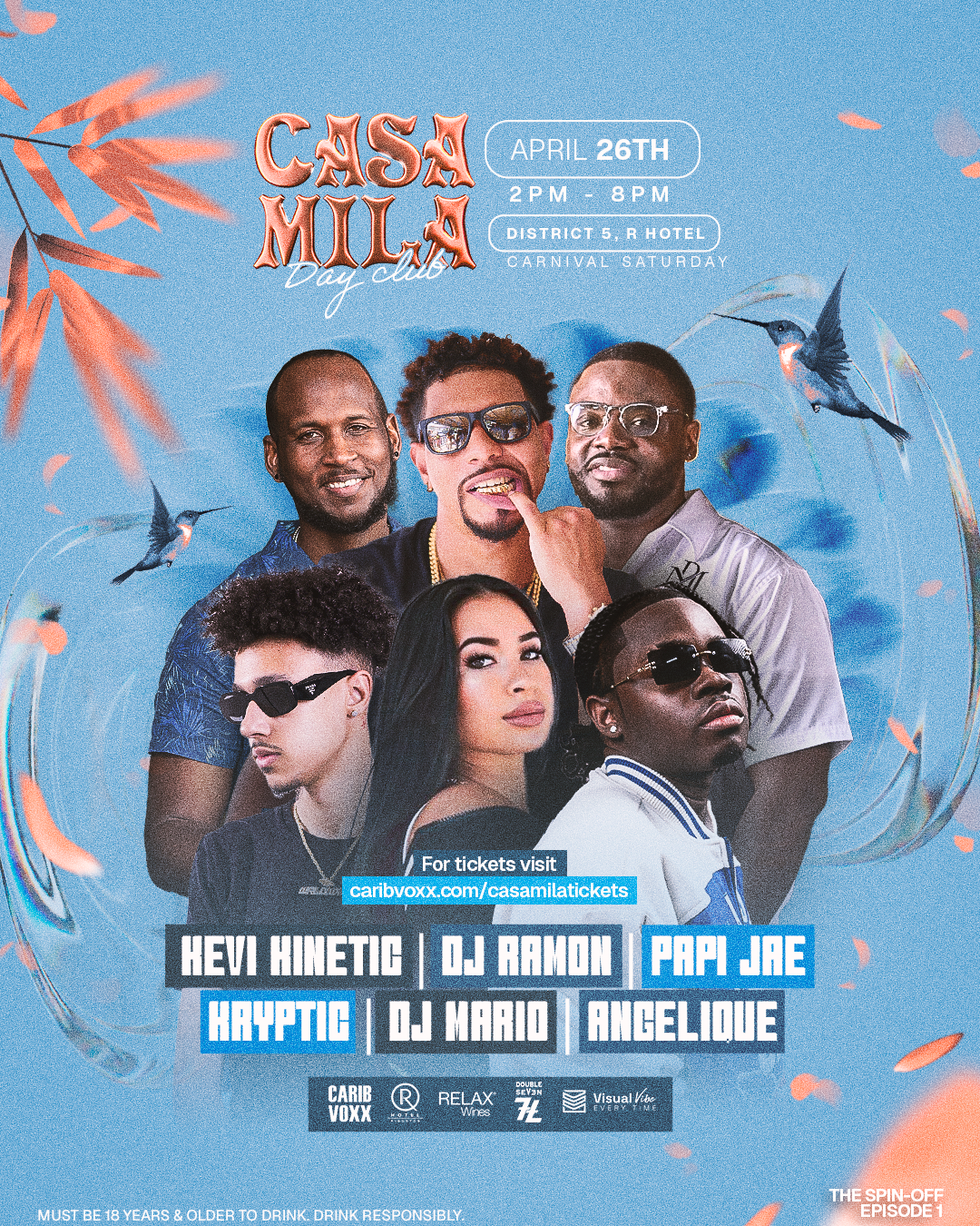 [Casa Mila] - DJ - Feed flyer