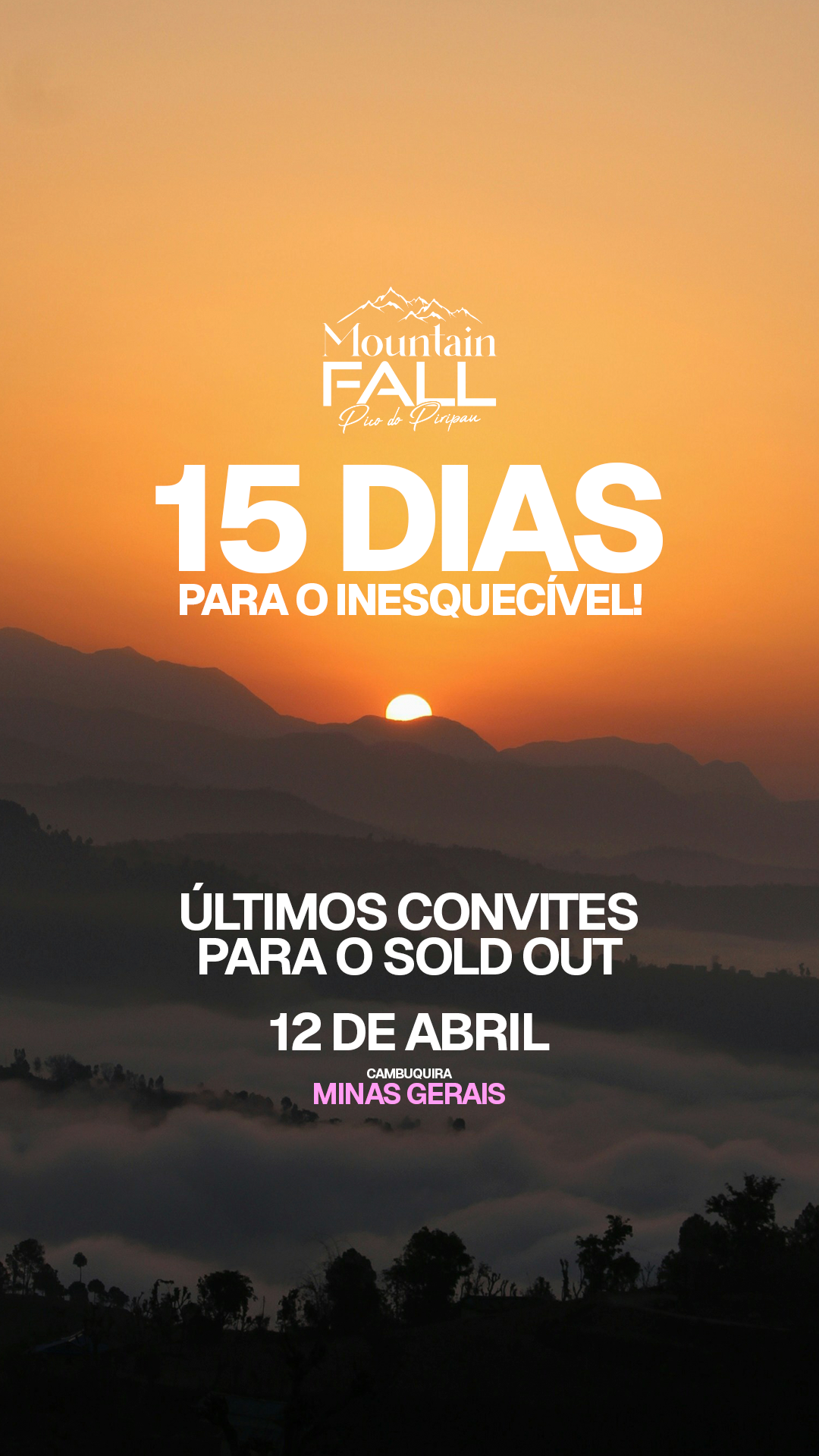 [Mountain] - 15 dias - Arte reels